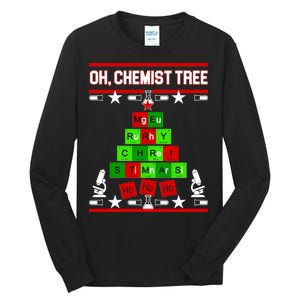 Oh Chemist Tree Tall Long Sleeve T-Shirt