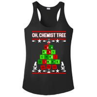 Oh Chemist Tree Ladies PosiCharge Competitor Racerback Tank