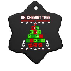 Oh Chemist Tree Ceramic Star Ornament