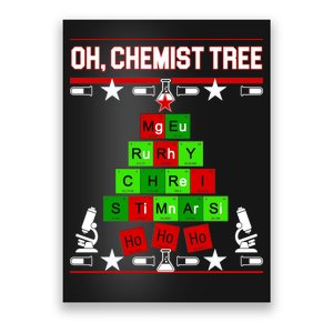 Oh Chemist Tree Poster