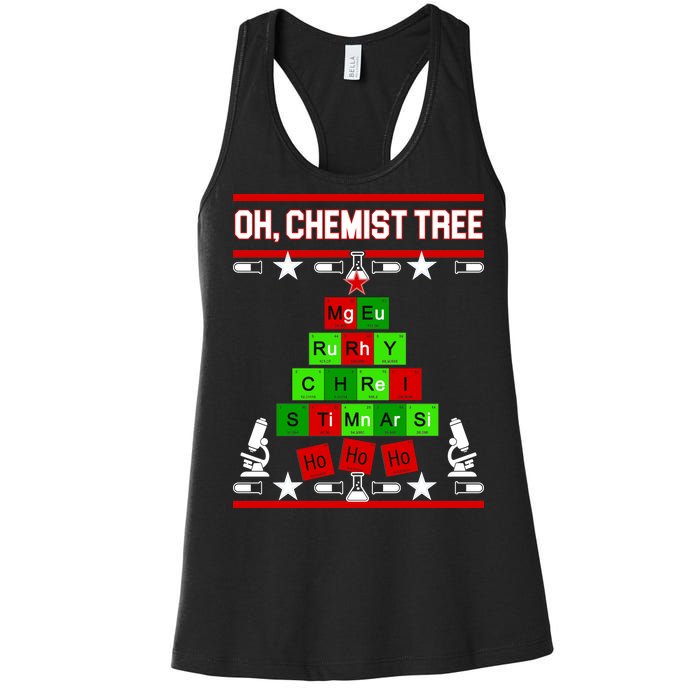 Oh Chemist Tree Women's Racerback Tank