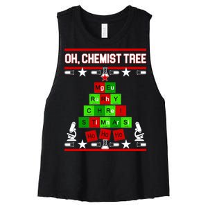 Oh Chemist Tree Women's Racerback Cropped Tank