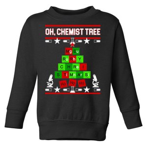 Oh Chemist Tree Toddler Sweatshirt