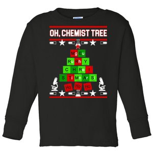 Oh Chemist Tree Toddler Long Sleeve Shirt