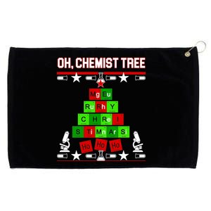 Oh Chemist Tree Grommeted Golf Towel