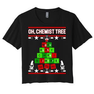 Oh Chemist Tree Women's Crop Top Tee