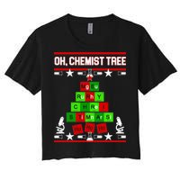 Oh Chemist Tree Women's Crop Top Tee