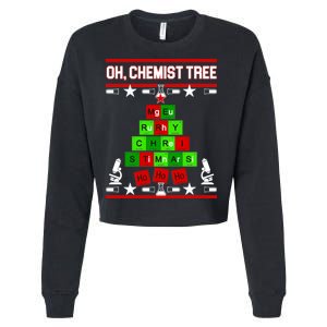 Oh Chemist Tree Cropped Pullover Crew