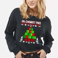 Oh Chemist Tree Cropped Pullover Crew