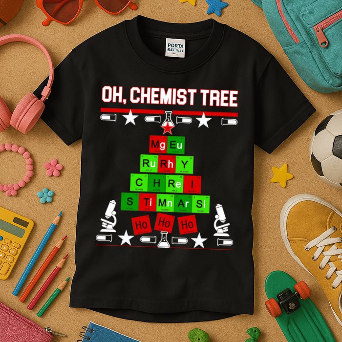 Oh Chemist Tree Kids T-Shirt