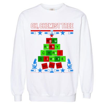 Oh Chemist Tree Garment-Dyed Sweatshirt