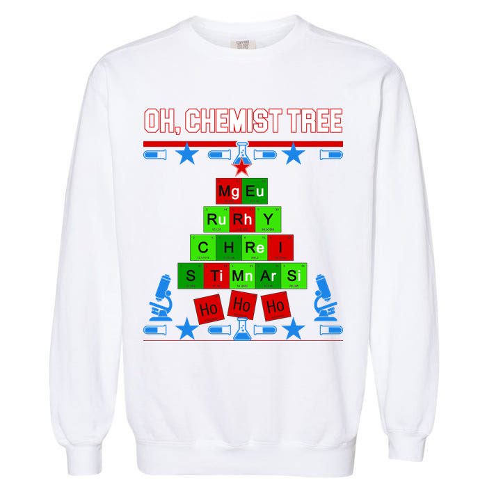 Oh Chemist Tree Garment-Dyed Sweatshirt