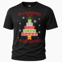 Oh Chemist Tree Funny Christmas Cooling Performance Crew T-Shirt