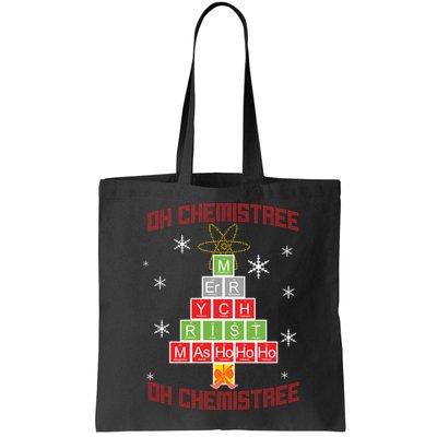 Oh Chemist Tree Funny Christmas Bag