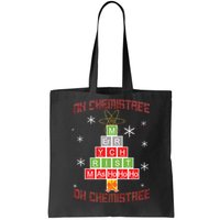 Oh Chemist Tree Funny Christmas Tote Bag