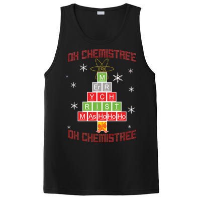 Oh Chemist Tree Funny Christmas PosiCharge Competitor Tank