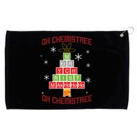 Oh Chemist Tree Funny Christmas Grommeted Golf Towel