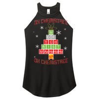 Oh Chemist Tree Funny Christmas Women's Perfect Tri Rocker Tank