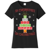 Oh Chemist Tree Funny Christmas Women's T-Shirt