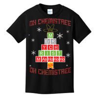 Oh Chemist Tree Funny Christmas Kids T-Shirt