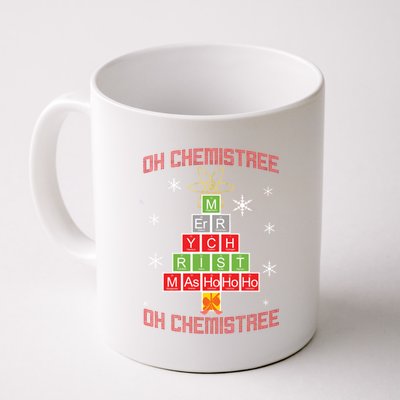 Oh Chemist Tree Funny Christmas Coffee Mug