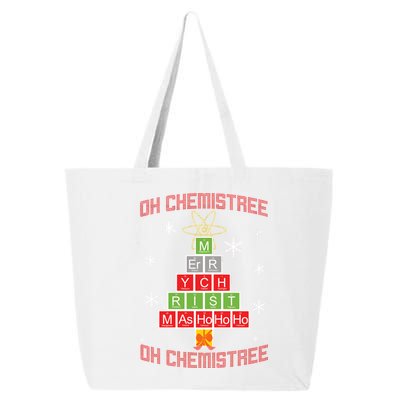 Oh Chemist Tree Funny Christmas 25L Jumbo Tote