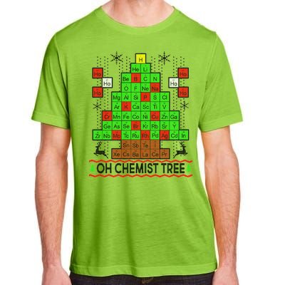 Oh Chemist Tree Ugly Christmas Sweater Adult ChromaSoft Performance T-Shirt