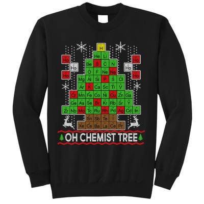 Oh Chemist Tree Ugly Christmas Sweater Sweatshirt