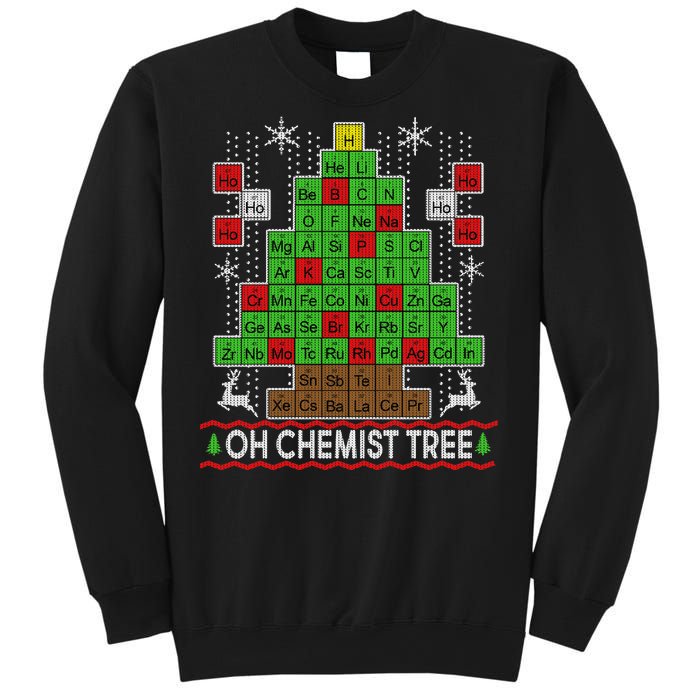 Oh Chemist Tree Ugly Christmas Sweater Sweatshirt