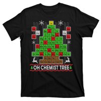 Oh Chemist Tree Ugly Christmas Sweater T-Shirt