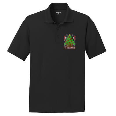 Oh Chemist Tree Ugly Christmas Sweater PosiCharge RacerMesh Polo