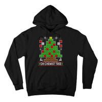 Oh Chemist Tree Ugly Christmas Sweater Tall Hoodie