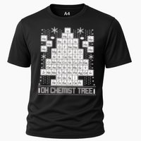 Oh Chemistry Tree Chemist Ugly Christmas Sweater Cooling Performance Crew T-Shirt