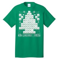 Oh Chemistry Tree Chemist Ugly Christmas Sweater Tall T-Shirt