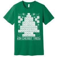Oh Chemistry Tree Chemist Ugly Christmas Sweater Premium T-Shirt
