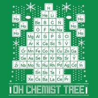 Oh Chemistry Tree Chemist Ugly Christmas Sweater Premium T-Shirt