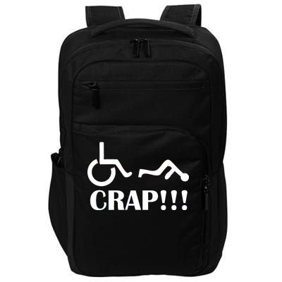 Oh Crap Wheel Chair Fail Impact Tech Backpack