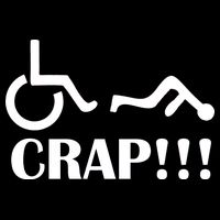Oh Crap Wheel Chair Fail Sustainable Bucket Hat