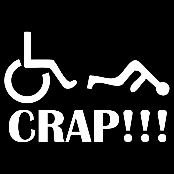 Oh Crap Wheel Chair Fail Sustainable Bucket Hat