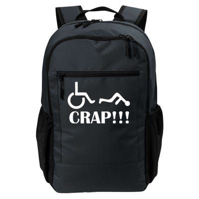 Oh Crap Wheel Chair Fail Daily Commute Backpack