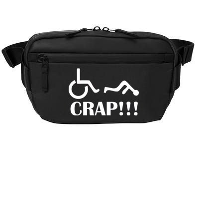 Oh Crap Wheel Chair Fail Crossbody Pack