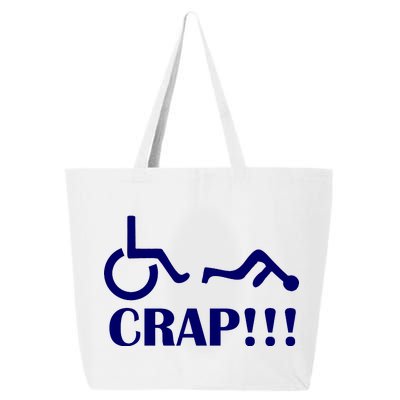 Oh Crap Wheel Chair Fail 25L Jumbo Tote