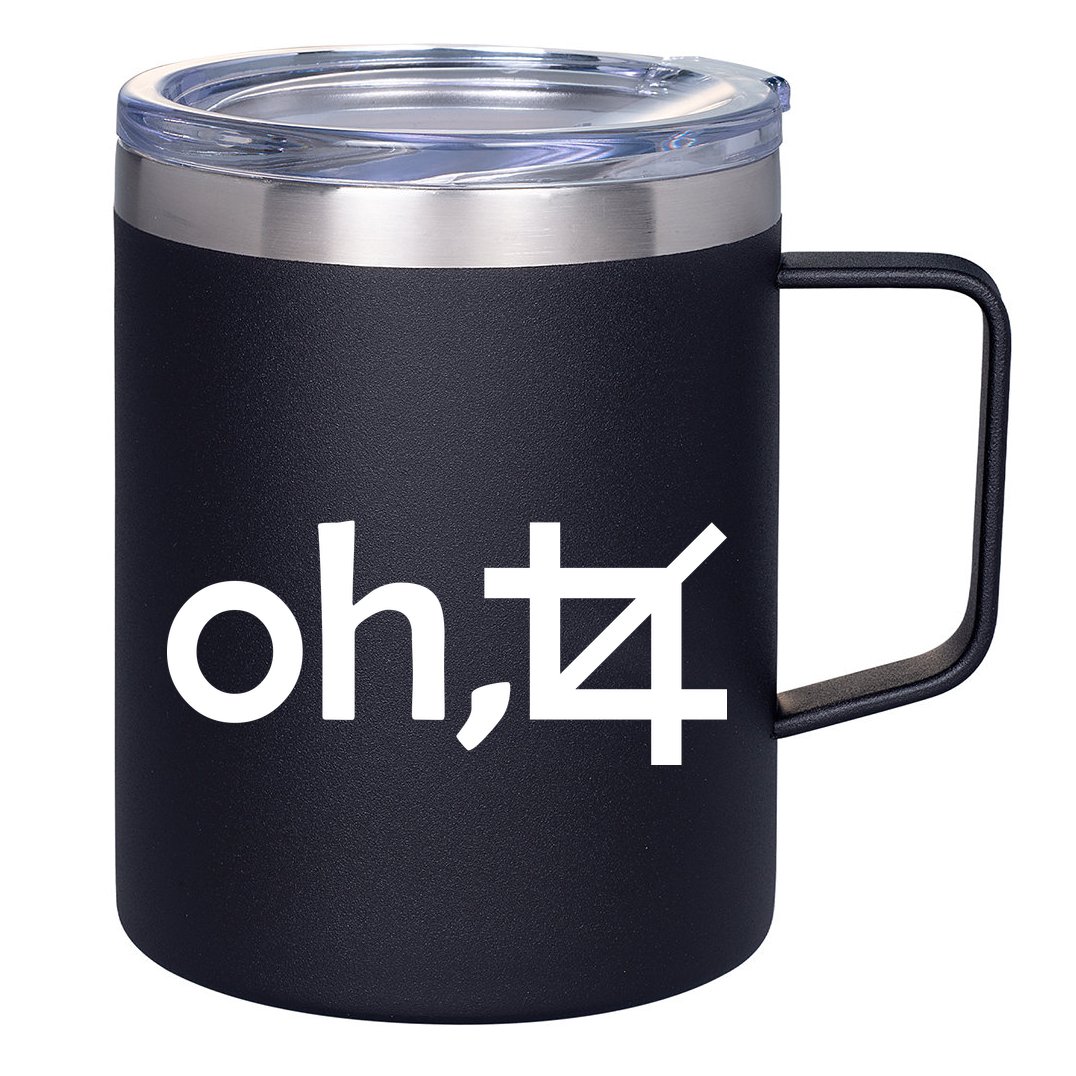 Oh Crop 12oz Stainless Steel Coffee Mug