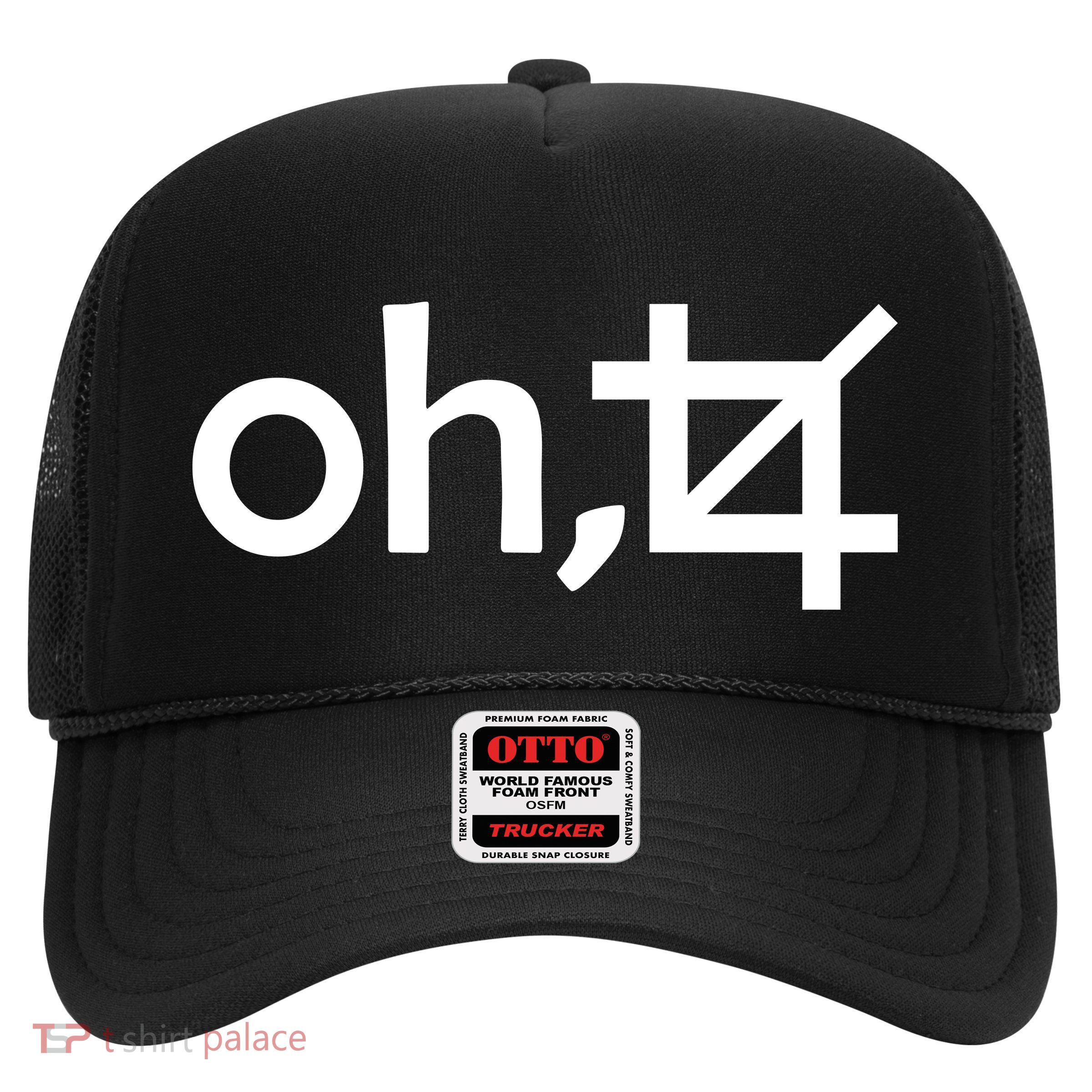 Oh Crop Trucker Hat