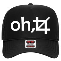 Oh Crop Trucker Hat