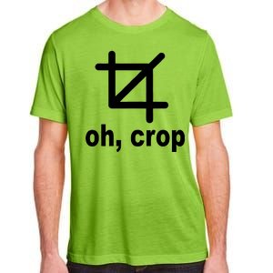 Oh Crop Math Geek Adult ChromaSoft Performance T-Shirt