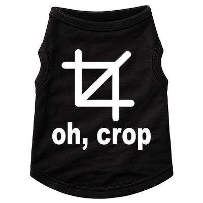 Oh Crop Math Geek Doggie Tank
