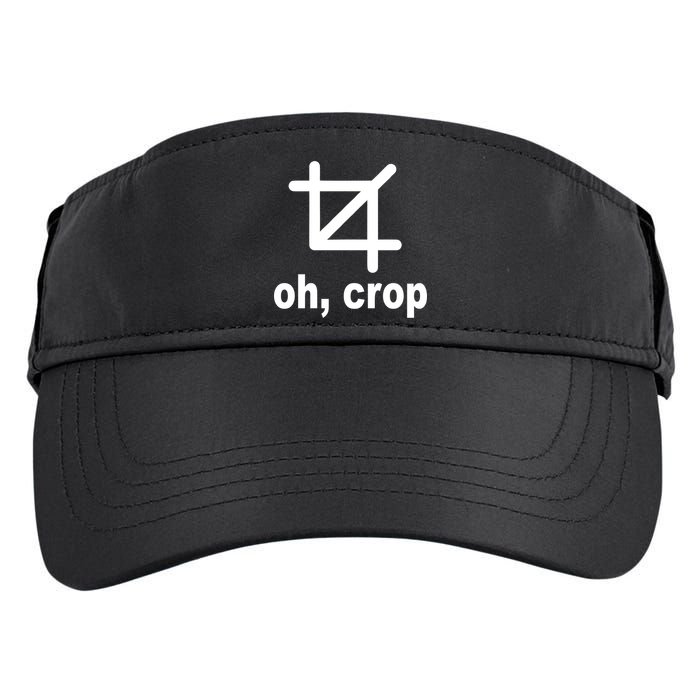 Oh Crop Math Geek Adult Drive Performance Visor