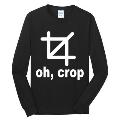 Oh Crop Math Geek Tall Long Sleeve T-Shirt