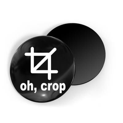 Oh Crop Math Geek Magnet